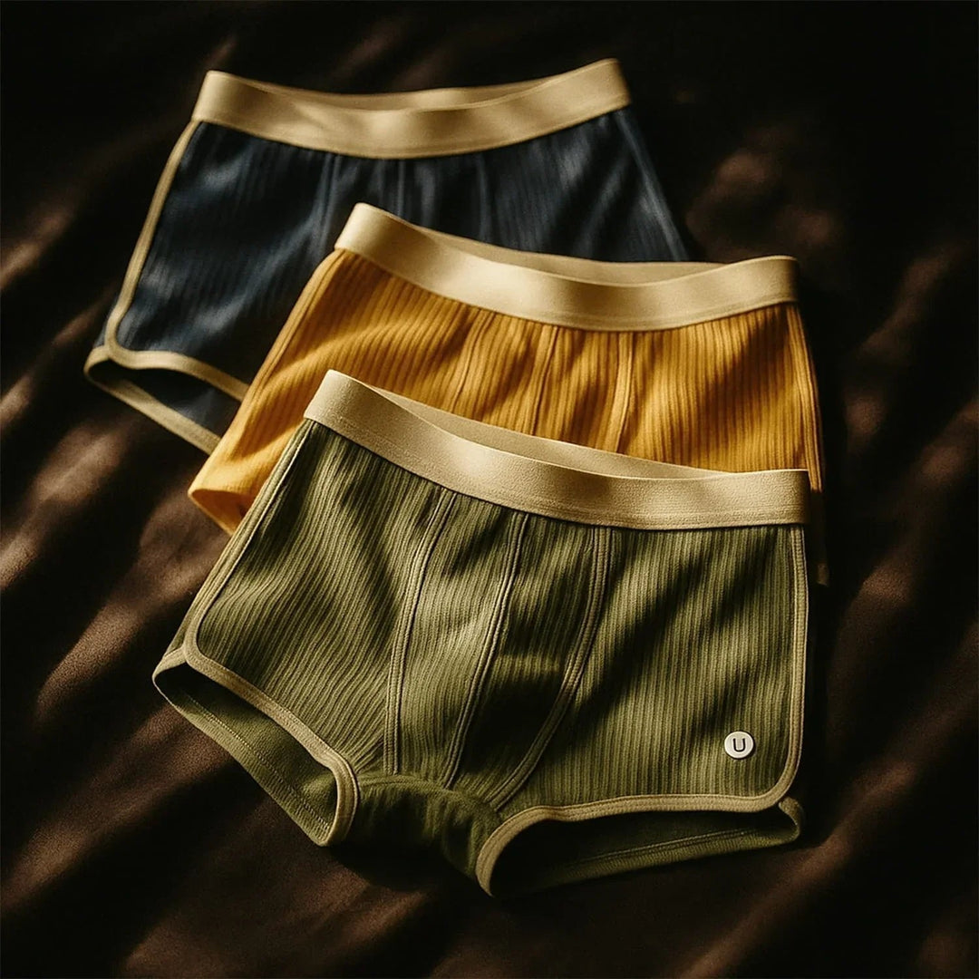 Axton | Soft & Comfortable Men’s Boxer Briefs - Best Men’s Underwear in Organic Cotton 1