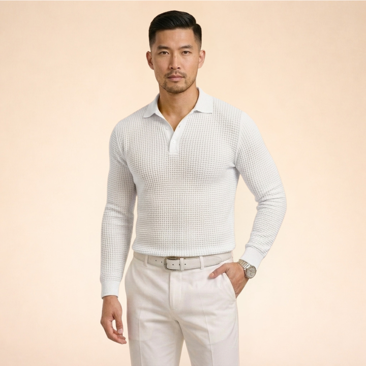 Barclay | Elegant polo sweater for a smart look 8