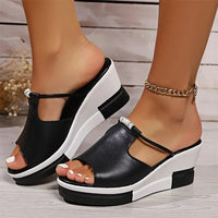 Lily | Elegante, stützende orthopädische Keilsandalen