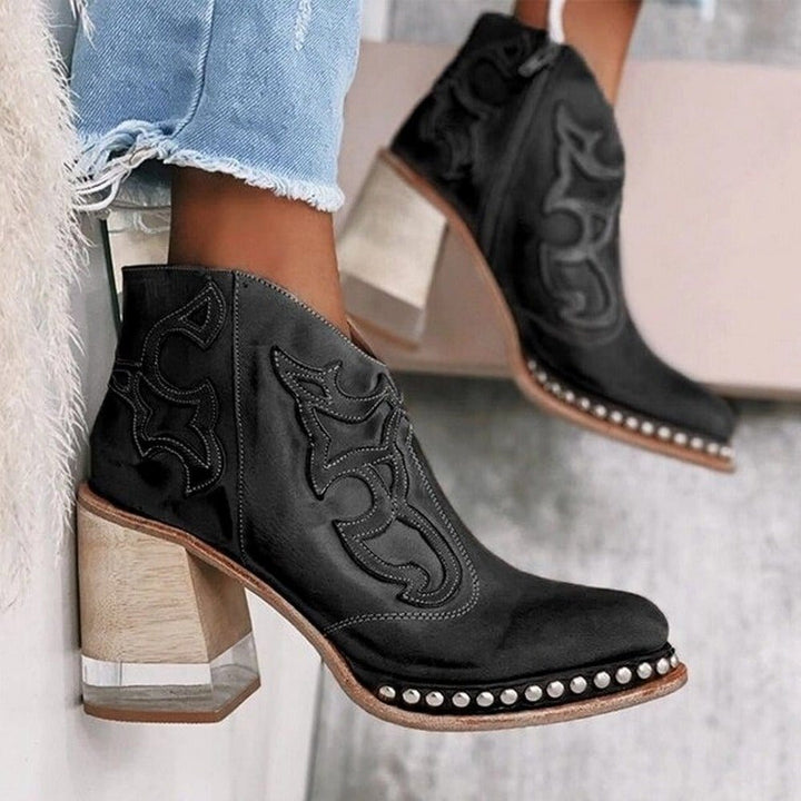 Bella | Cowboy Boots Classic Mid-Calf Stylish Comfortable Women 1