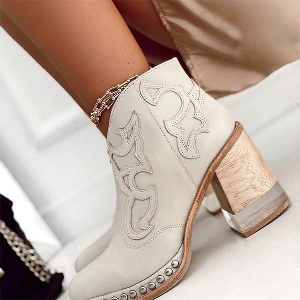 Bella | Cowboy Boots Classic Mid-Calf Stylish Comfortable Women 6