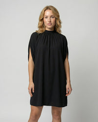 Ava | Elegant Loose-Fit Batwing Sleeve Dress