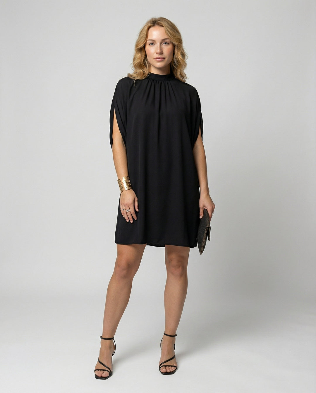 Bella | Elegant & Comfortable Batwing Sleeve Dress for Women 1