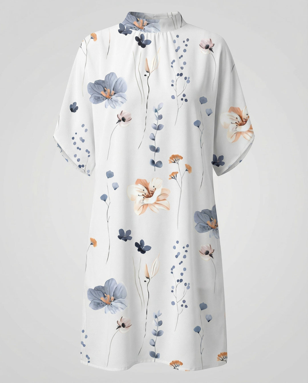 Bella | Elegant & Comfortable Batwing Sleeve Dress for Women 6