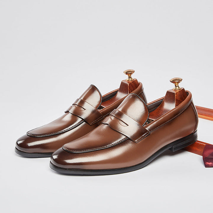 Benson | Elegant Classic Penny Loafers for Men 0