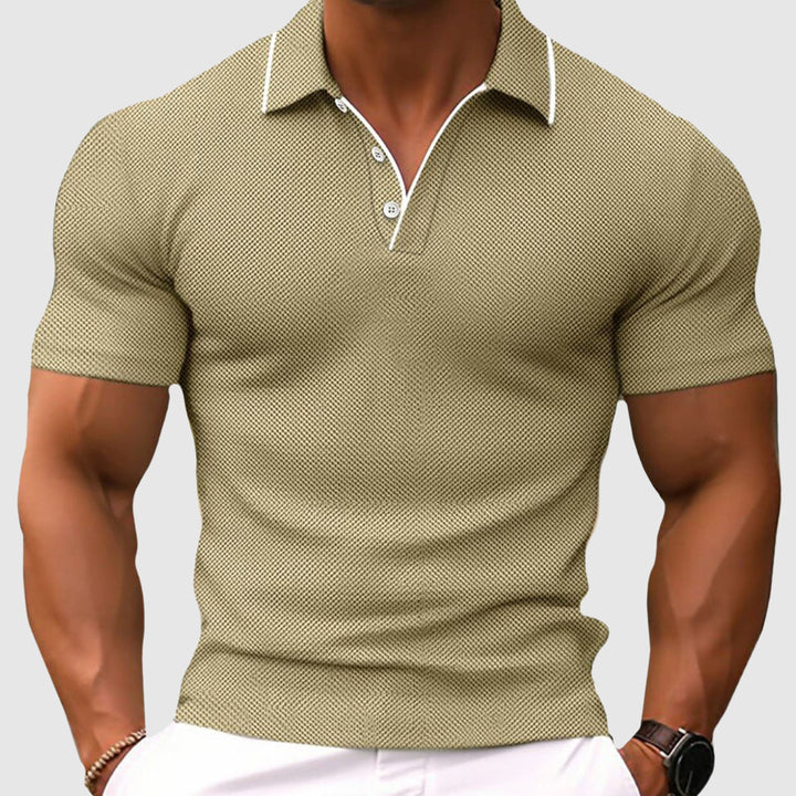 Benson | Polo Shirt Mens Casual Modern Fit Breathable Comfort 0
