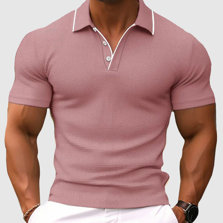 Benson | Polo Shirt Mens Casual Modern Fit Breathable Comfort 3