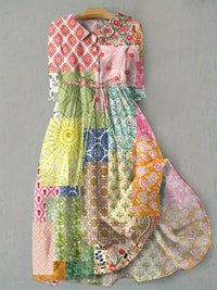 Emma | Elegant & Colorful Floral Women's Dress