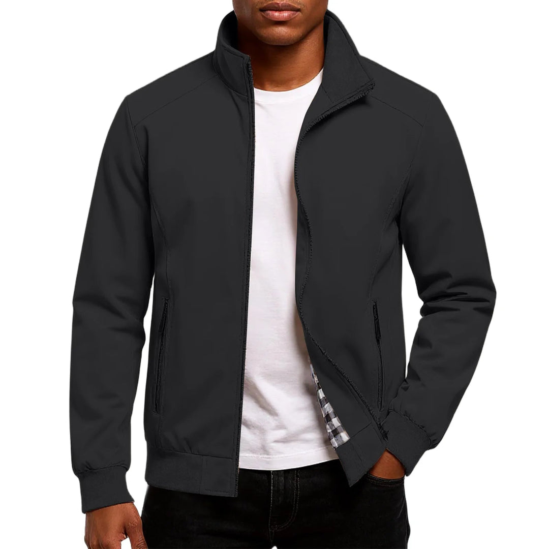 Braxon | Lightweight & Stylish Black Bomber Jacket for Men 2