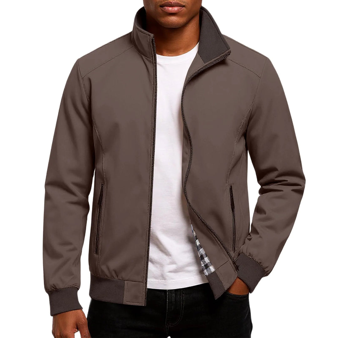 Braxon | Lightweight & Stylish Black Bomber Jacket for Men 4