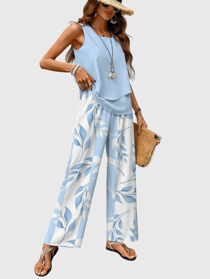 Breezy Belle | Chic, Comfortable Women's Set – Stylish 2-Piece Loungewear for Summer 1
