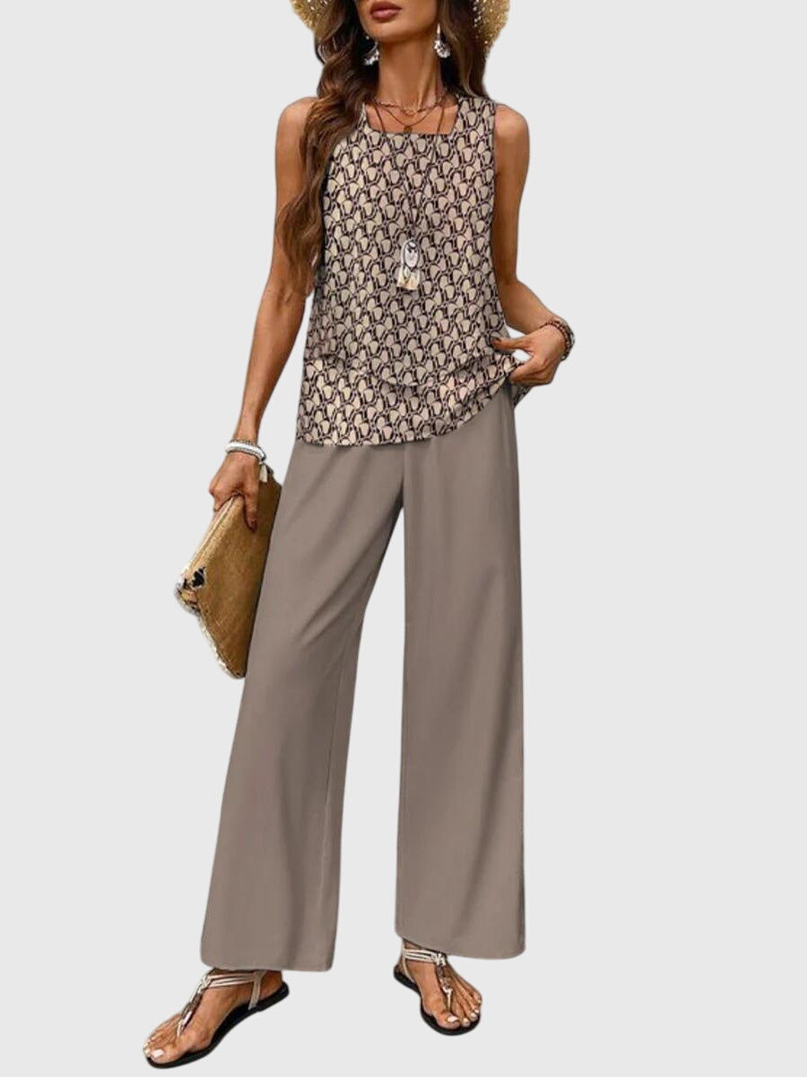 Breezy Belle | Chic, Comfortable Women's Set – Stylish 2-Piece Loungewear for Summer 5