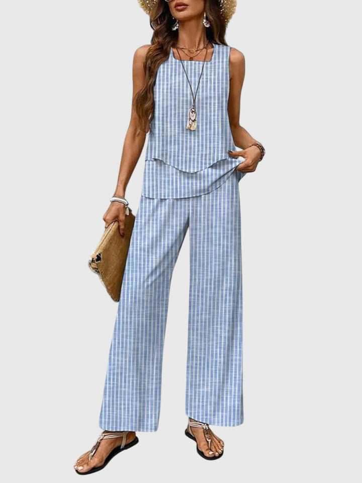 Breezy Belle | Chic, Comfortable Women's Set – Stylish 2-Piece Loungewear for Summer 6