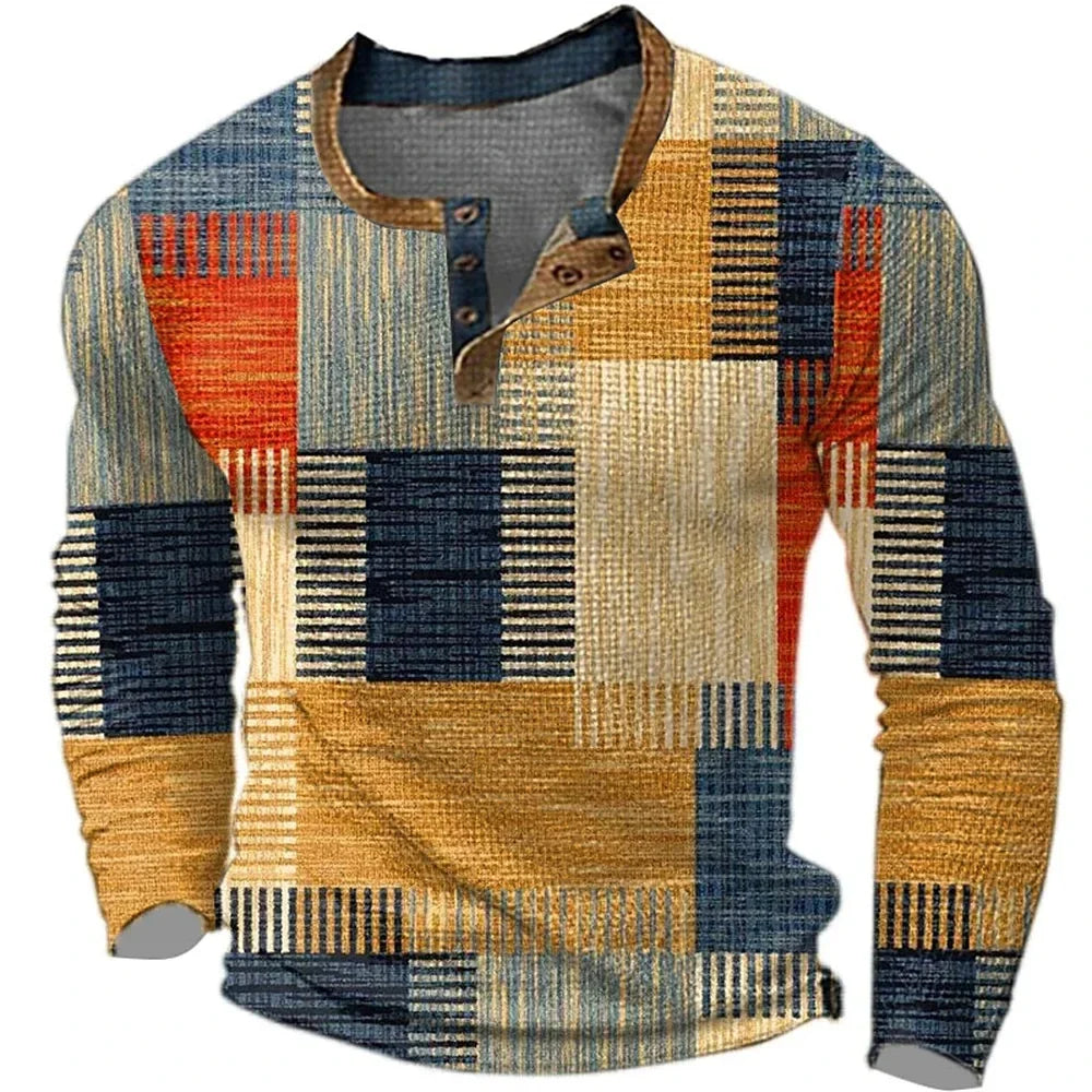 Breezy | Colorful, Comfortable & Stylish Men’s Long Sleeve Shirt 0