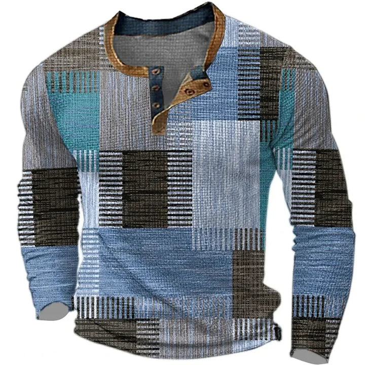 Breezy | Colorful, Comfortable & Stylish Men’s Long Sleeve Shirt 1
