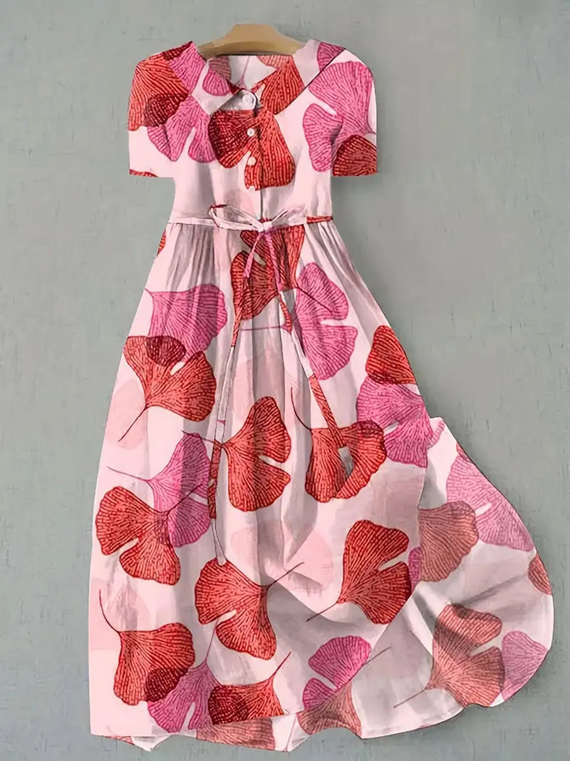 Brevon | Elegant Floral Women's Dress 0