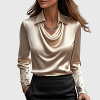 Amelia | Elegant And Flowing Luxe Blouse