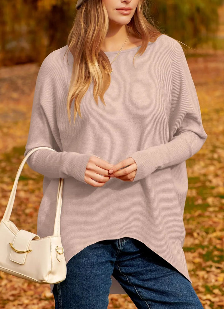 Brielle | Soft & Elegant Oversized Women's Sweater – Timeless Ribbed Knit Design 6