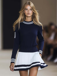 Hazel | Relaxed Fit Women’s Striped Mini Dress
