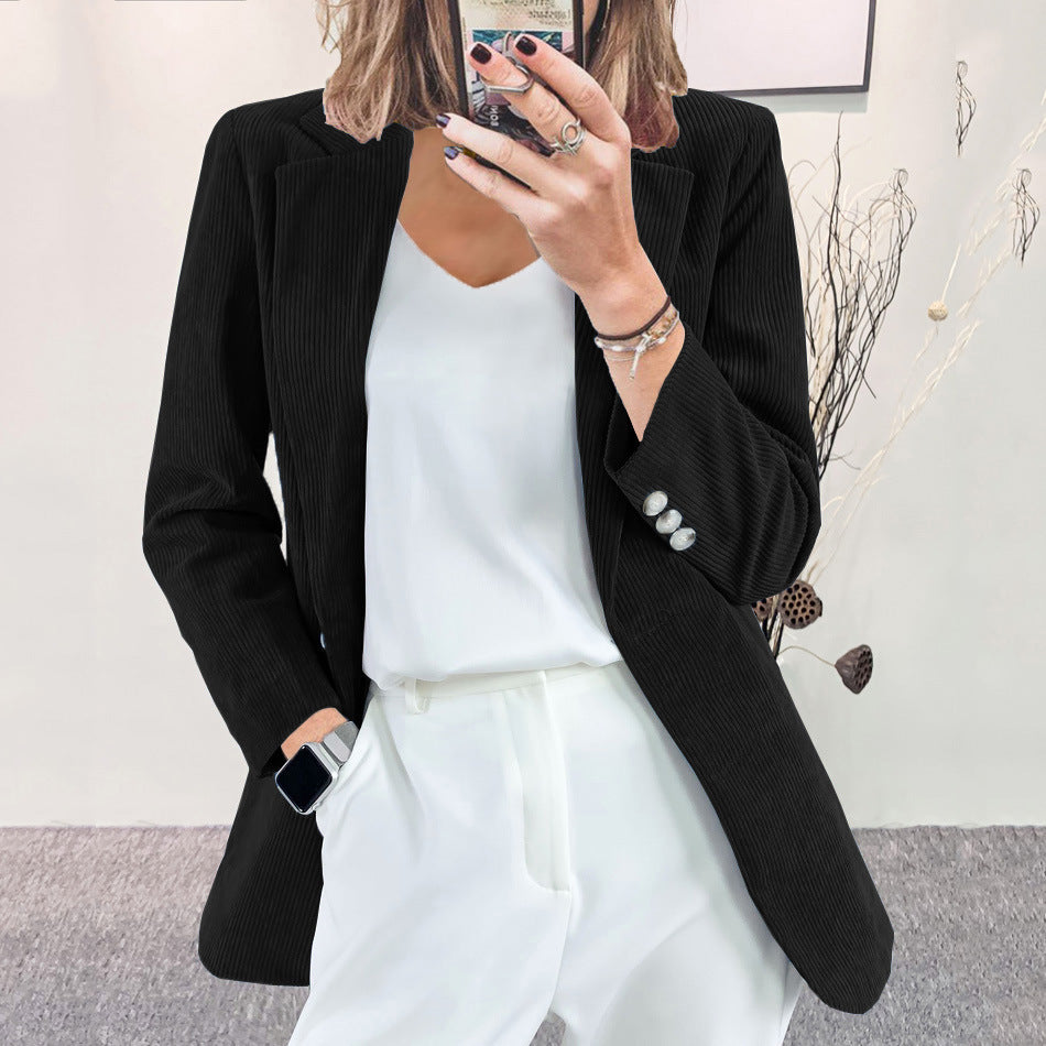 Carmen | Elegant &amp; Comfortable Women’s Cord Blazer 0