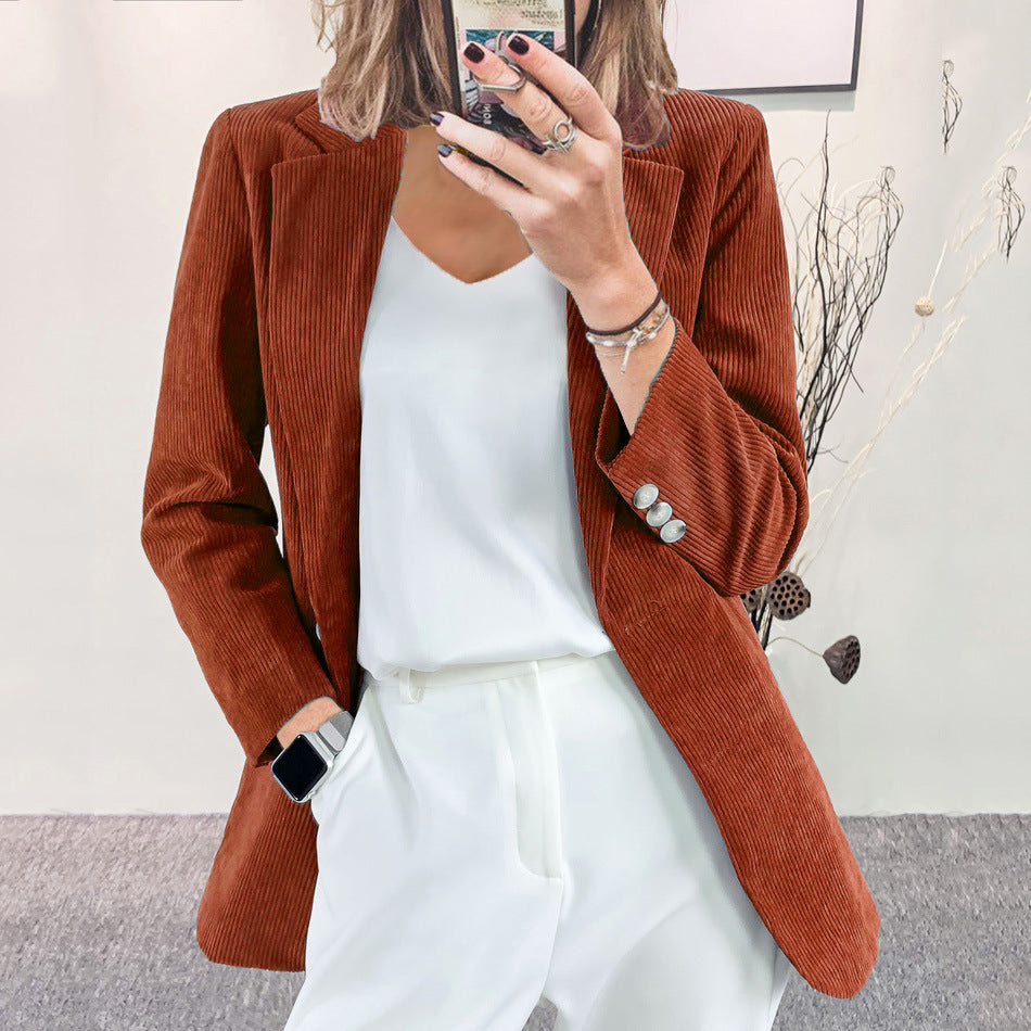 Carmen | Elegant &amp; Comfortable Women’s Cord Blazer 1