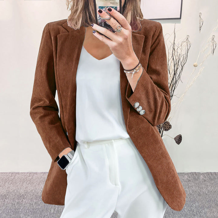 Carmen | Elegant &amp; Comfortable Women’s Cord Blazer 2