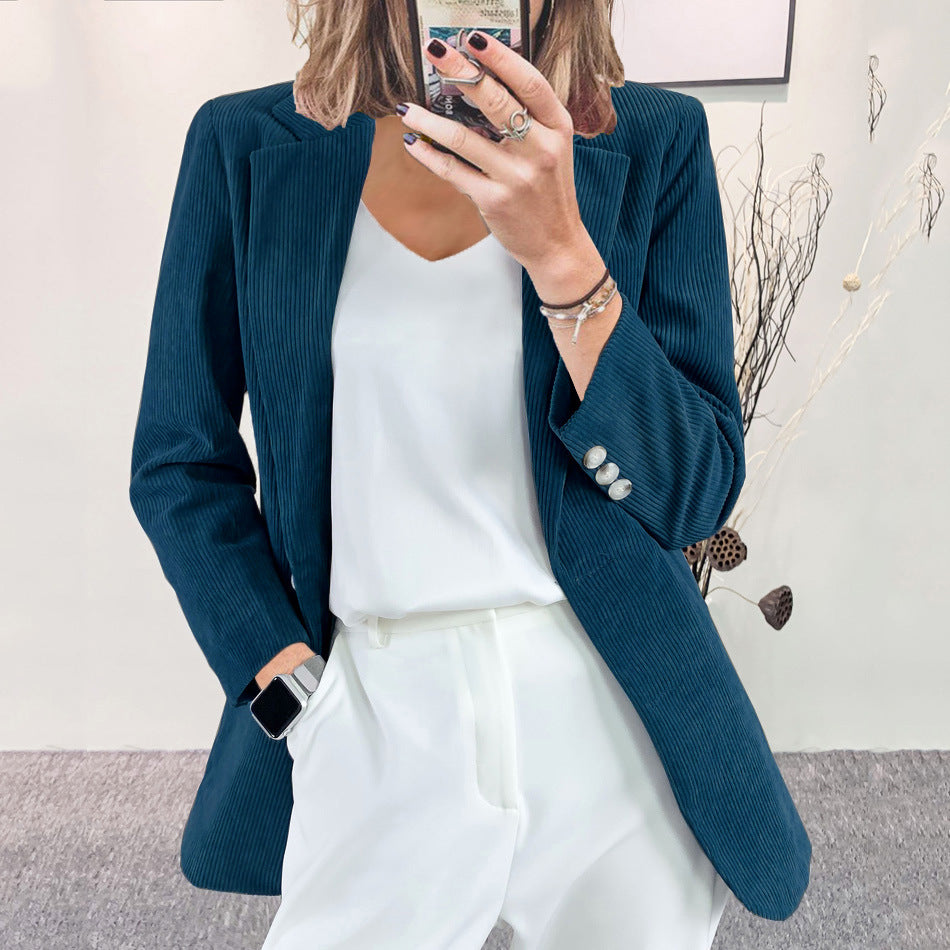 Carmen | Elegant &amp; Comfortable Women’s Cord Blazer 6