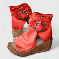 Hazel | Classic Orthopedic Comfort Wedge Sandals
