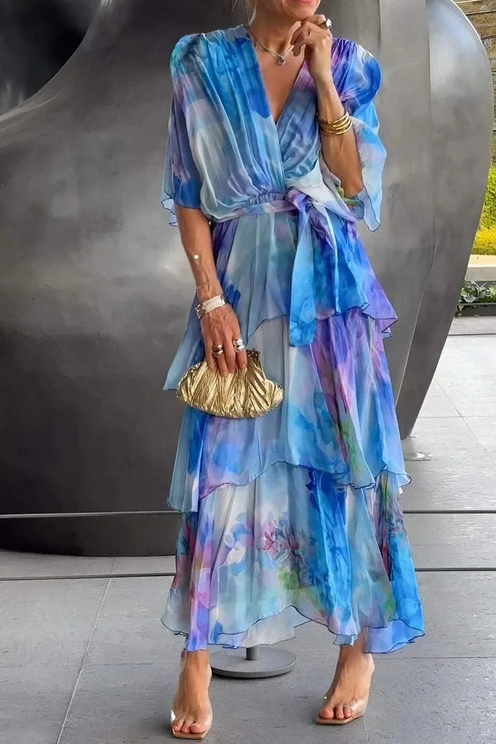 Cassandra | Elegant, Fluid & Airy Gown – Perfect Wedding Guest Dress 2