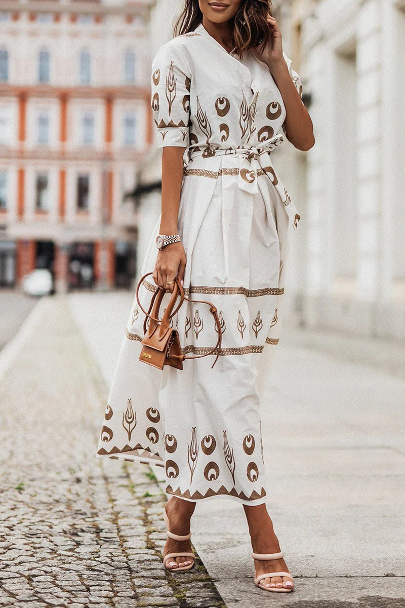 Cassandra | Elegant, Versatile &amp; Chic Women’s Collared Midi Dress 4