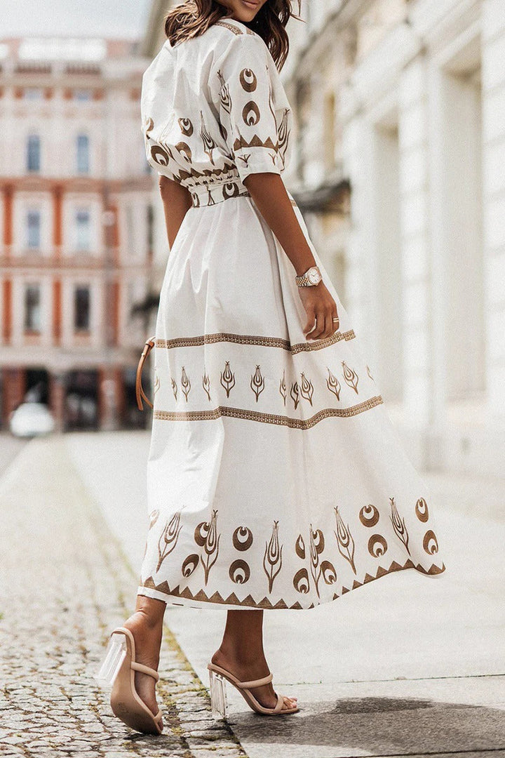 Cassandra | Elegant, Versatile &amp; Chic Women’s Collared Midi Dress 5
