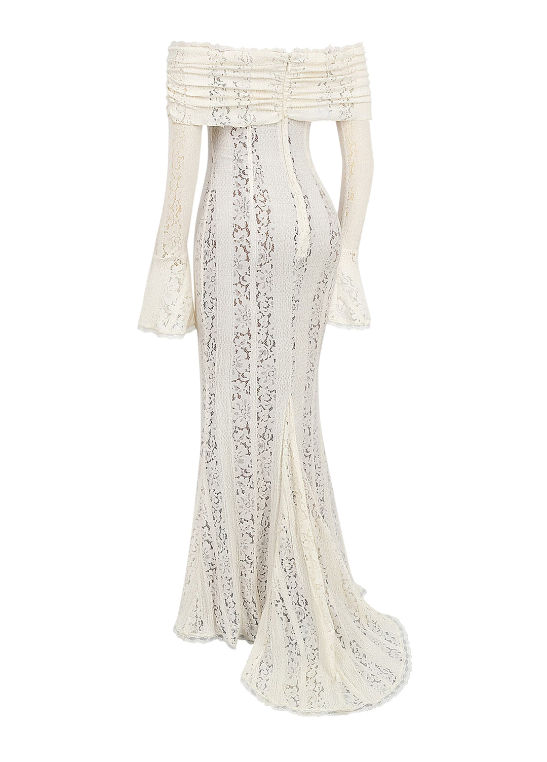 Celeste | Elegant White Maxi Dress for Women 8