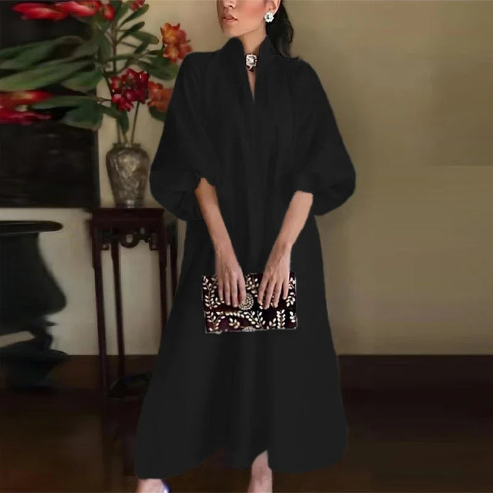 Celeste | Elegant, Comfortable & Stylish Women's High Neck Maxi Dress 1