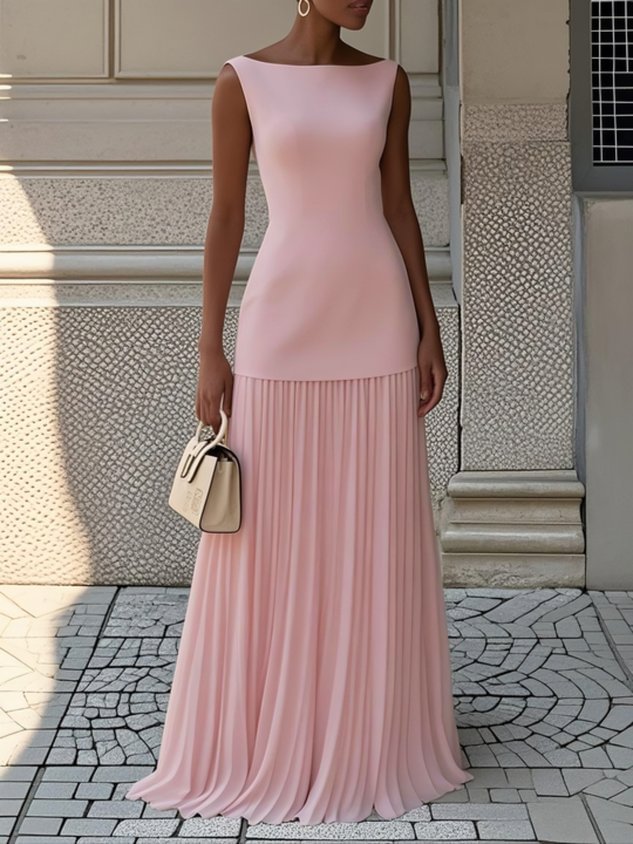Celeste | Elegant, Flattering & Flowing White Maxi Dress for Women 1