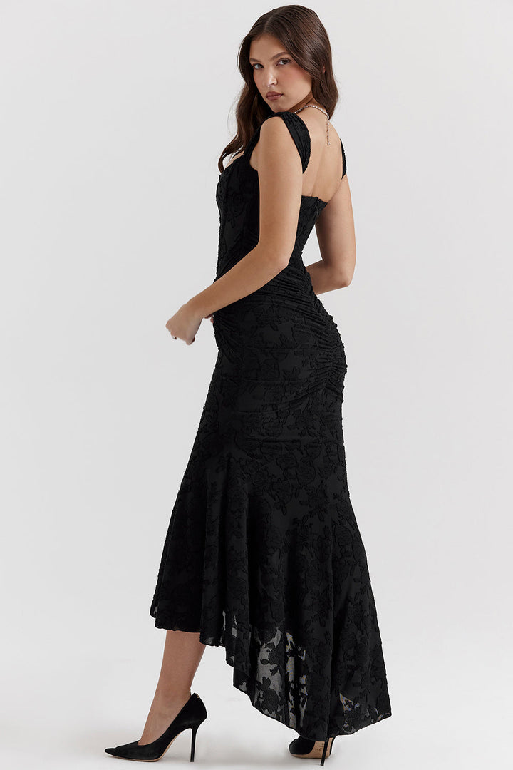 Celeste | Evening Dress Bodycon Lace Elegant Sleeveless Fit 1
