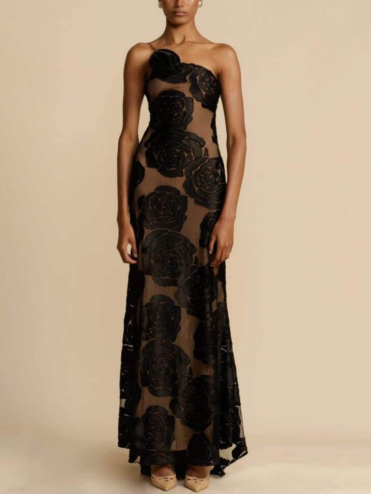 Celeste | Floral Maxi Dress Wedding Guest Elegant Summer Style 3