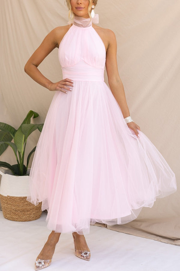 Celeste | Tulle Dress White Party Long Elegant Flattering Fit 8