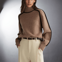 Ariana | Umweltfreundlicher und gemütlicher Rollkragenpullover unerquicklich
