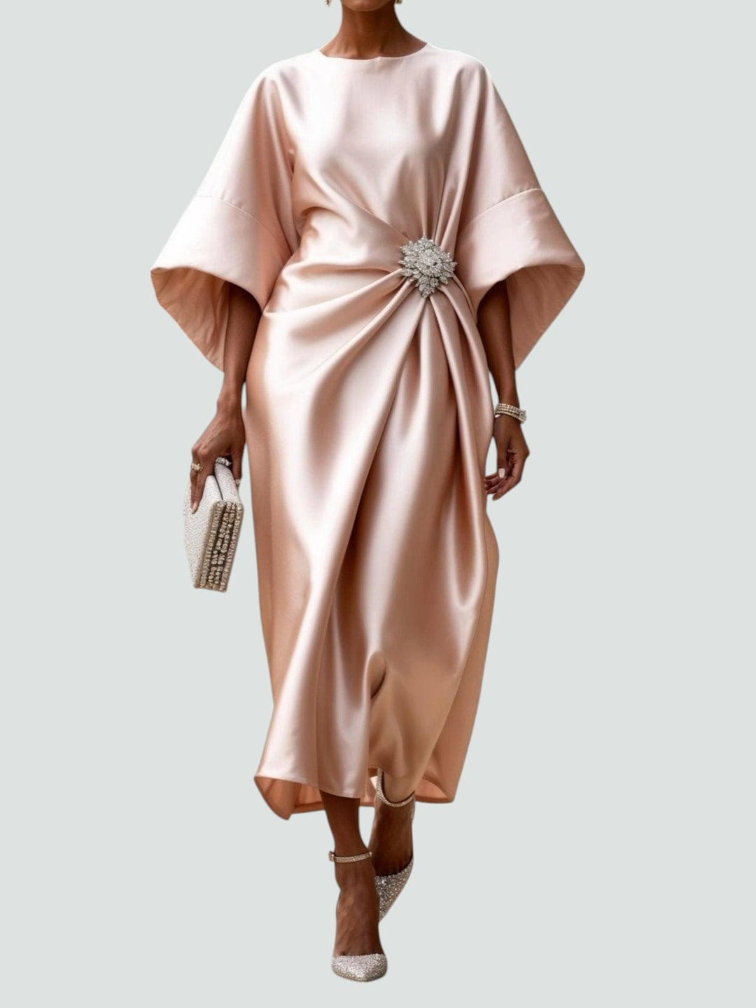 Celestia | Elegant Long Sleeve Maxi Dress – Comfortable & Timeless Design for Women 4