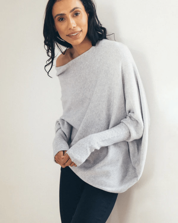 Celestina | Elegant Off Shoulder Long Sleeve Sweater for Women 4