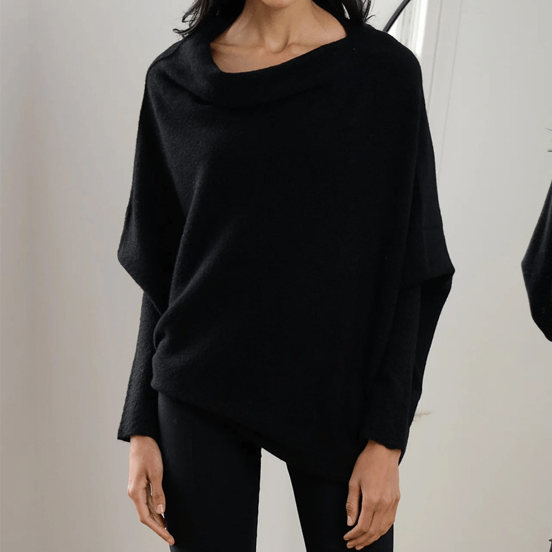 Celestina | Elegant Off Shoulder Long Sleeve Sweater for Women 9
