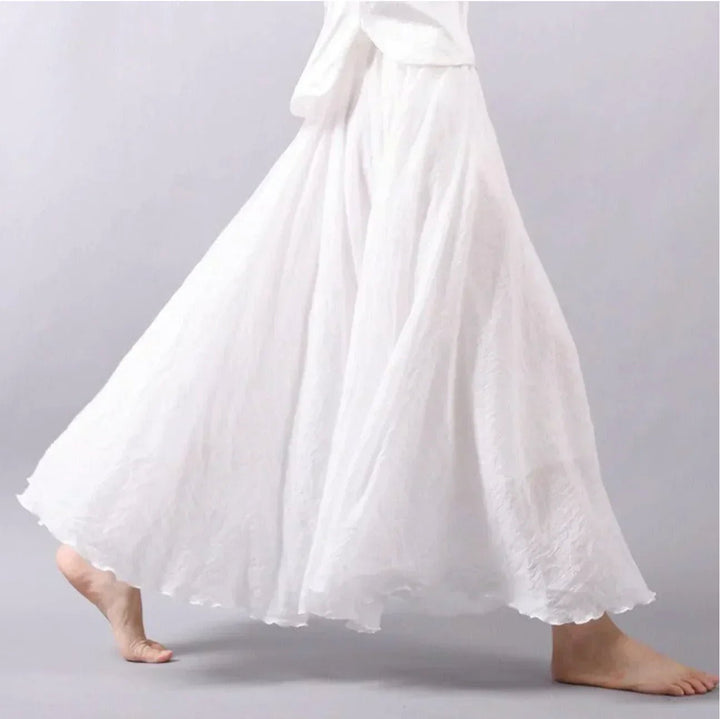 Celia | Elegant, Flowing & Comfortable Boho Maxi Skirt 0