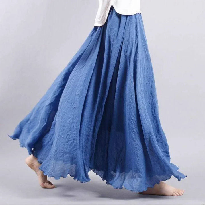 Celia | Elegant, Flowing & Comfortable Boho Maxi Skirt 1
