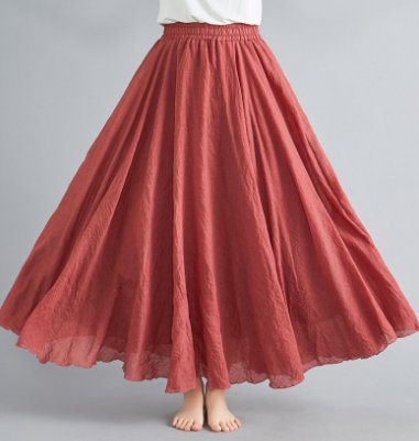 Celia | Elegant, Flowing & Comfortable Boho Maxi Skirt 5
