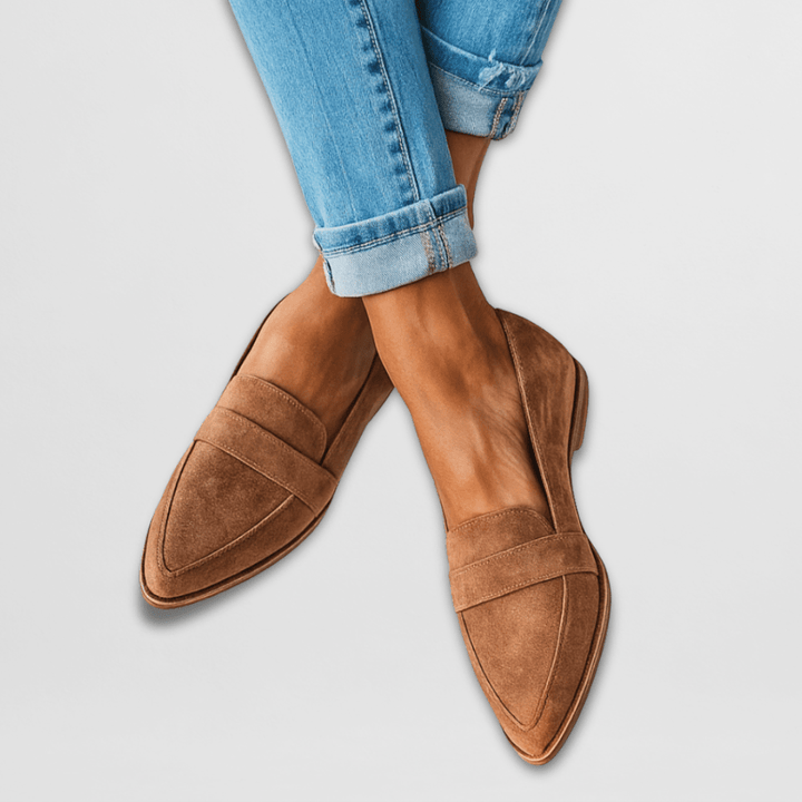 Celia | Womens Slippers Suede Comfortable Orthopedic Everyday Fit 0