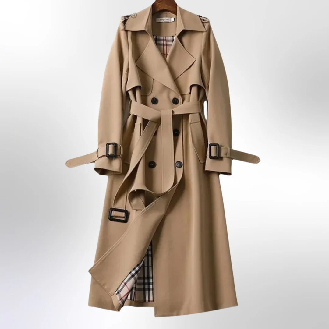 Sophia | Trench lungo elegante e moderno