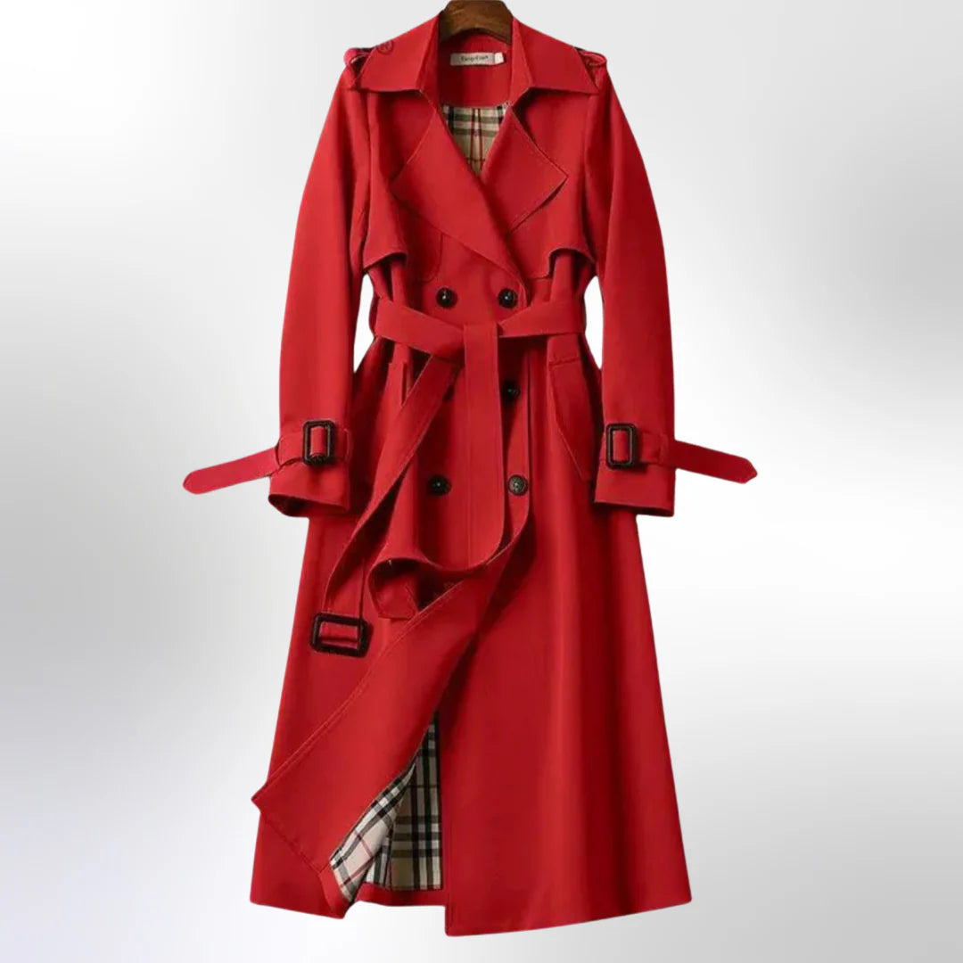 Sophia | Trench lungo elegante e moderno