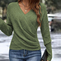 Catherine | Cozy & Versatile Women's Wrap Sweater