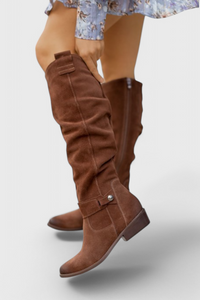 Abigail | Timeless Retro-Inspired High Boots