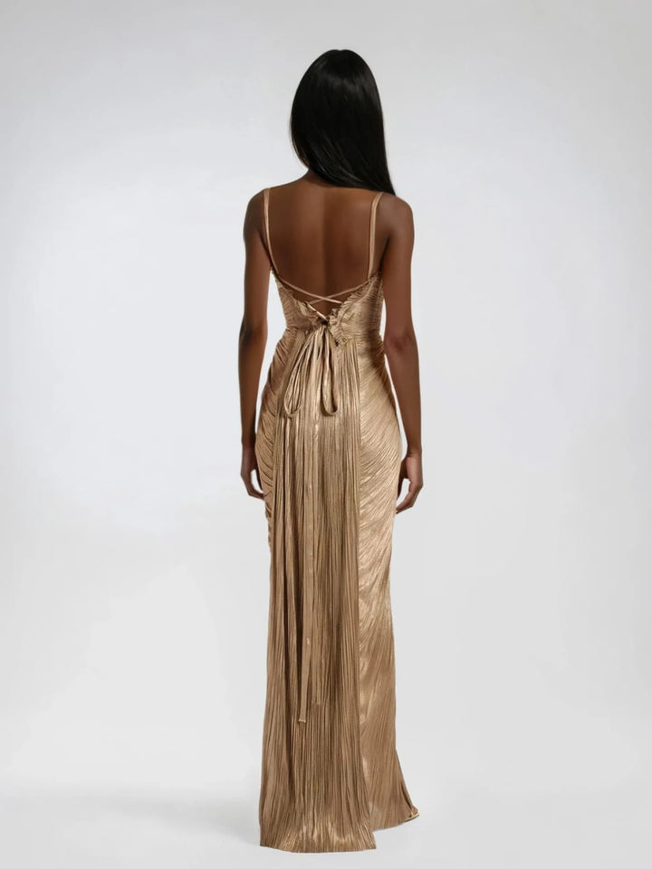Cerys | Corset Maxi Dress Elegant Wedding Guest Long Dress for Women 1